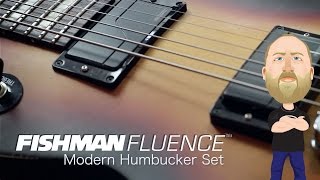 Fishman Fluence Modern Pickups  Demo [upl. by Nicko]