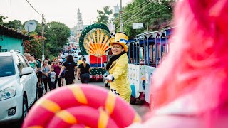 🇸🇻Así es un final de un Desfile de Correo en izalco El Salvador😱 [upl. by Mloclam]