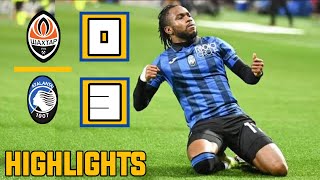 Shakhtar D vs Atalanta 03 CHAMPIONS LEAGUE League Stage Highlights amp Key Moments [upl. by Madalyn328]