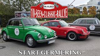 10 Seen Classic Rallye 2024  Oldtimertreffen  Starterfeld Germering [upl. by Nylazor39]