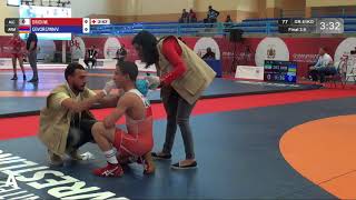 BRONZE GR  51 kg M DRIDI ALG v V GEVORGYAN ARM [upl. by Enilada]