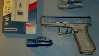 Lipsey’s Exclusive Glock 17 MOS FDE Factory Frame [upl. by Witha]