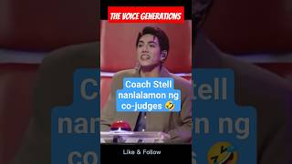 Stell nanlalamon ng cojudges  The Voice Generations [upl. by Aiciled]