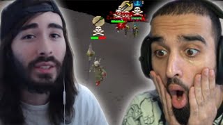 Playing OSRS With MoistCr1tikal [upl. by Ludlew]