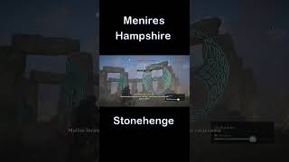 Assassins Creed Valhalla  Menires em Hampshire Stonehenge [upl. by Nnairahs]