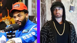 Joyner Lucas Explains Why Eminem Is Never Around And Doesn’t Have Much Close Friends [upl. by Riaj924]