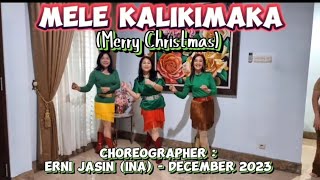 Mele Kalikimaka Merry Christmas  Line Dance by Pretty Women [upl. by Adnawyek]