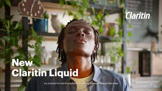 How to relieve an itchy throat allergies Try new Claritin® Liquid [upl. by Ausoj]