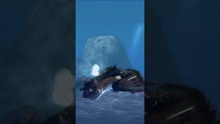 Plesioth Sleeping😴 mh3u shorts youtubepartner [upl. by Trabue]