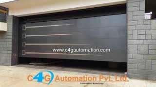 Remote Control Sectional Garage Doors India Bangalore [upl. by Elaina]