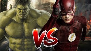 Hulk VS Flash  Who Wins [upl. by Andaira550]