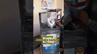 Unboxing fully automatic washing machine unboxing washingmachine bestmachine viralvideoviralboy [upl. by Ailido]