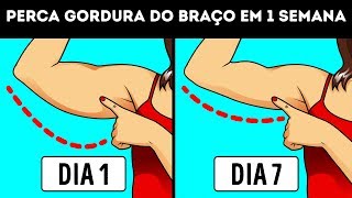 Como Perder Gordura Dos Braços Em 7 Dias Dê Adeus Aos Braços Flácidos [upl. by Ennirak628]