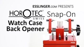 Horotec SnapOn Watch Case Back Opener [upl. by Budge]