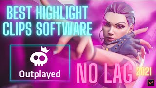 The Best Software To Record Gaming Highlight Clips In 2021 1080p 60 FPS  No Lag [upl. by Berneta758]