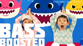 Bass Boosted Music  Pinkfong  Baby Shark babyshark pinkfong bassboosted remix [upl. by Adnalra]