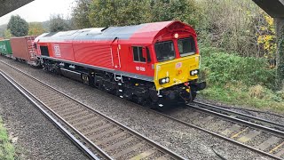 Class 66  66030  DB Cargo UK [upl. by Arv]