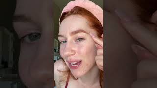 How I match my eyebrows to my hair wo dyeing them pelirroja makeup redhead makeuphacks shorts [upl. by Allmon840]