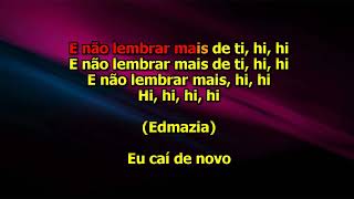 Puto Português Feat Edmazia Mayembe  Caí de Novo Karaoke EA [upl. by Mariann]