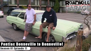 Pontiac Bonneville to Bonneville  Roadkill Garage S01E11  Reality Car TV Show [upl. by Hoashis147]