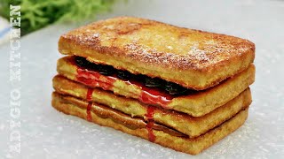 Friganele desertul copilariei asa cum nu lati mai mancat Paine in ou  French toast recipe [upl. by Roderigo]