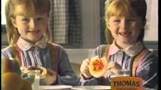 Thomas English Muffin Commercial [upl. by Enaitsirk]