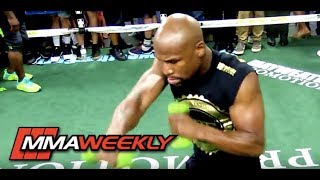 Floyd Mayweathers Small Hands Have Limited His Ability to Finish Fights [upl. by Bury]