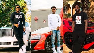 Rappers Showing Off Their Expensive Cars Jewelry and Money 2018 NBA YoungBoy Moneybagg Yo Kodak [upl. by Harle]