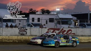 34 Raceway IMCA Sport Compact Heat amp Feature Win 62224 [upl. by Robb]