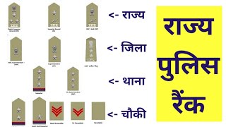 Police Rank जाने किस रैंक वाले पुलिस कर्मचारियों को क्या काम करना पड़ता है [upl. by Okihcim616]