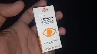 Femicon Eye dropAnti Allegic Eye Drop for Itchingredness and Swelling [upl. by Oecam]