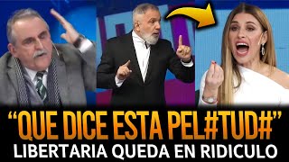 ¡LIBERTARIA BREY QUEDA en RIDICULO DICIENDO MENTIRAS en VIVO [upl. by Aihsetal460]