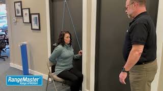 RangeMasterU  Physical Therapist Guided  Shoulder Pulleys  Internal Rotation 1 [upl. by Aliwt]