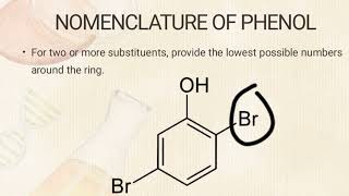 MODULE 6  PHENOLS NOMENCLATURE OF PHENOLS amp PROPERTIES OF PHENOLS [upl. by Mount]