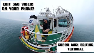 GOPRO MAX in 2023  HOW TO EDIT 360 [upl. by Relyuhcs]