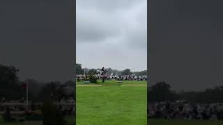 My view of Oliver Townends tumble at Burghley 2024 both were OK [upl. by Gabriello]