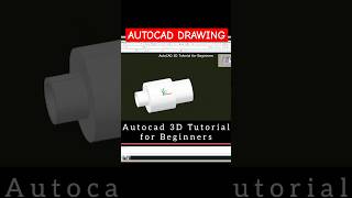 AutoCAD Drawing  Autocad 3D Tutorial for Beginners [upl. by Yekram]