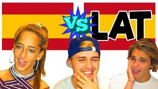 España VS Latinoamérica 😱 Imitando Acentos con mi Hermana y SU NOVIO [upl. by Onavlis522]