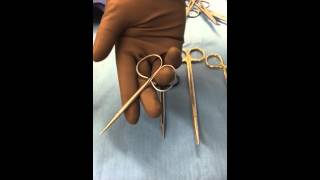 Basic Ortho surgical instruments for Med students  hand tray [upl. by Geaghan]