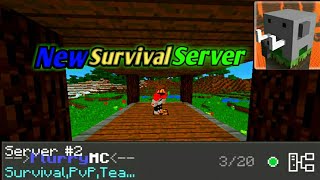 New Craftman Survival ServerFlurryMCVersion 01510craftman [upl. by Enajyram702]