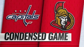 122218 Condensed Game Capitals  Senators [upl. by Okkin]