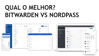 Bitwarden vs Nordpass  Qual o melhor [upl. by Vig]