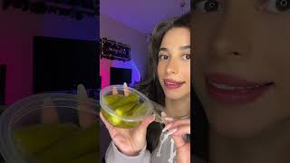 PEYNİR DOLGULU JALAPENO 🫑🌶️ asmr jalapeño asmreating [upl. by Holtz]