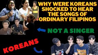 KPOP IDOL React to Normal days in the Philippines  All Filipinos are good at singing [upl. by Boyes766]