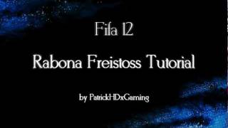 Fifa 1213  Rabona Freistoss Tutorial  German  Deutsch  PatrickHDxGaming  HD [upl. by Aneala]