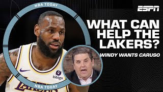 Windy on Lakers 🗣️ NO ONE wants the players THEY WOULD TRADE 😳 Should Caruso return  NBA Today [upl. by Ahsinna]