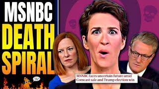 MSNBC Is in a Death Spiral Ratings Collapse as Potential Buyers REFUSE Crazy quotStarquot Contracts [upl. by Adley752]