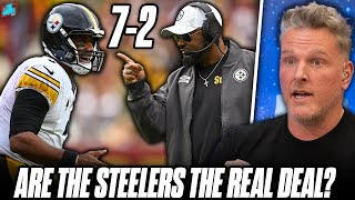 Are The Steelers A Super Bowl Threat In 2024 Is Their 72 Start The Real Deal  Pat McAfee Reacts [upl. by Maddie]