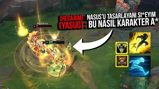 Nasus oynuyorum ama karşımda Renekton var [upl. by Viridis]