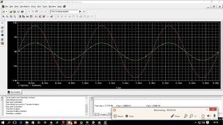 Non Inverting Operational Amplifier experiment in PSpice  Schematics [upl. by Balduin]